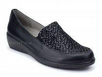 170201 Сурсил-Орто (Sursil-Ortho), туфли для взрослых, кожа, замша, черный, полнота 6 в Новосибирске
