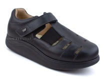 141608W Сурсил-Орто (Sursil-Ortho), туфли для взрослых , ригидная подошва, диабетическая подкладка, кожа, черный, полнота 11 в Новосибирске