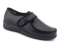 81-22-415/57 Рикосс (Ricoss) туфли для взрослых, кожа, черный, полнота 9 в Новосибирске